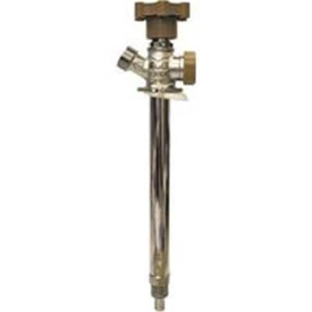 Tinkertools Mueller ProLine Quarter Master Anti-Siphon Sillcock Valve0.50 in. MPT & C Inlet TI431526